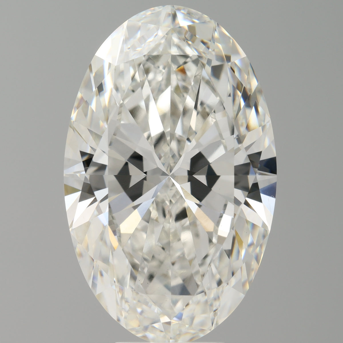 9.08 Carat Oval Shaped, Ideal Cut, F Color, VS1 Clarity, IGI Certified Lab Grown Diamond