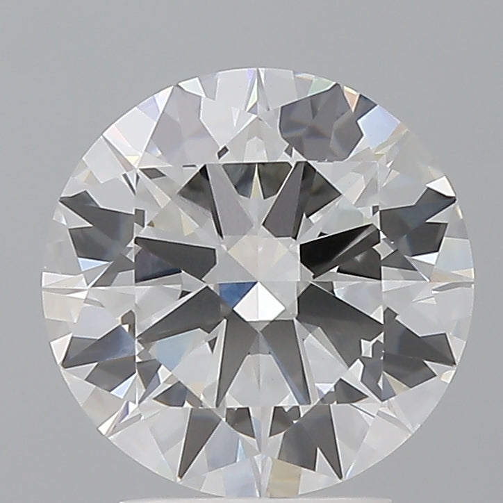 3.02 Carat Round Shaped, Excellent Cut, E Color, VVS2 Clarity, IGI Certified Lab Grown Diamond