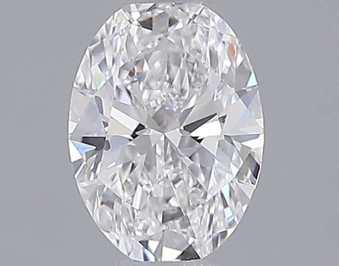 0.53 Carat Oval Shaped, Ideal Cut, D Color, VVS2 Clarity, IGI Certified Lab Grown Diamond
