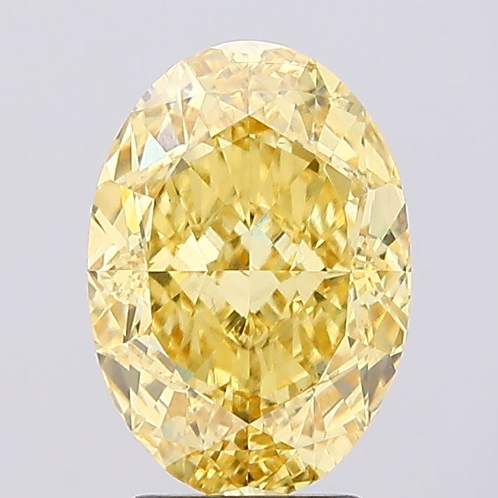 3.52 Carat Oval Shaped, Excellent Cut, SI1 Clarity, IGI Certified Lab Grown Diamond