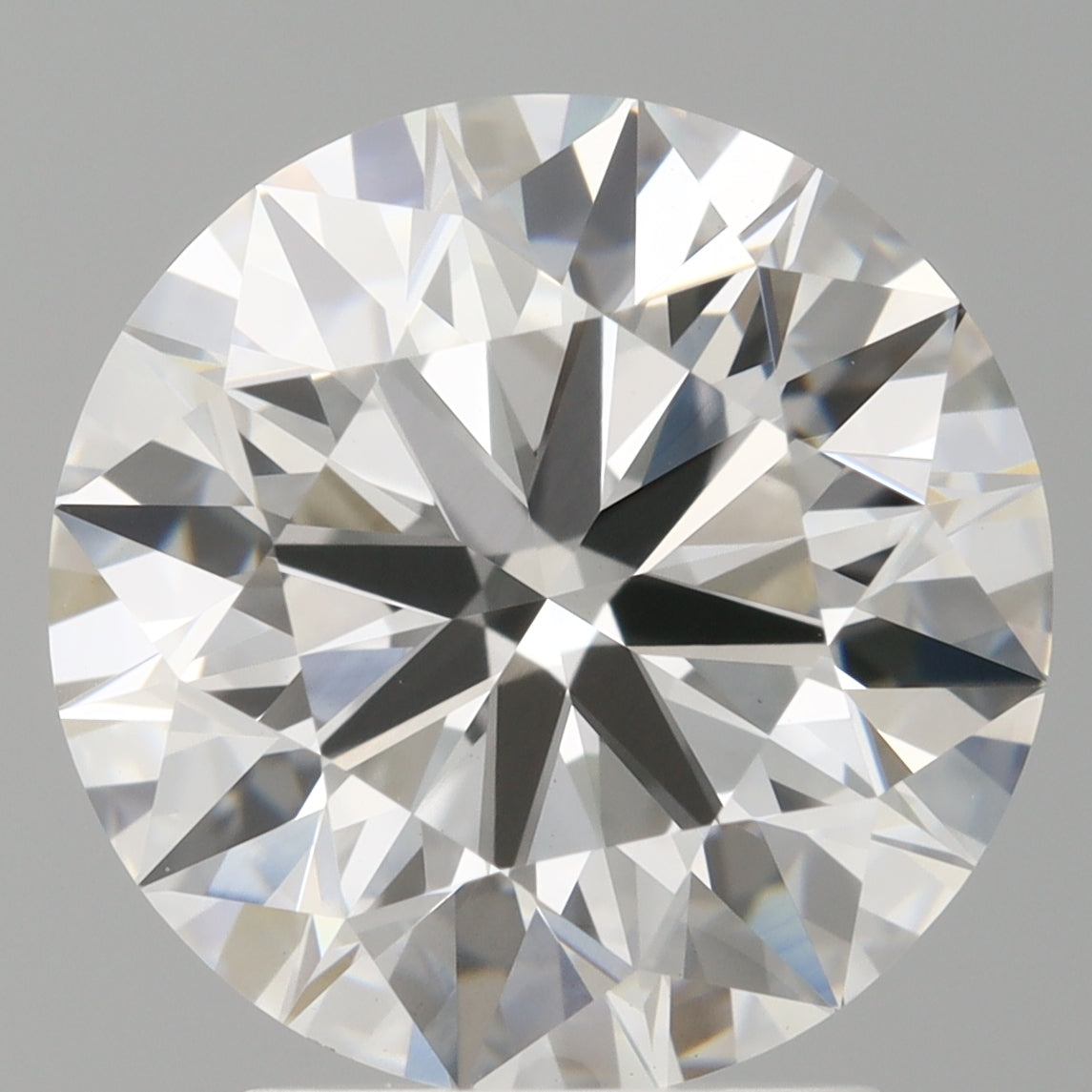 3.03 Carat Round Shaped, Ideal Cut, E Color, VVS2 Clarity, IGI Certified Lab Grown Diamond