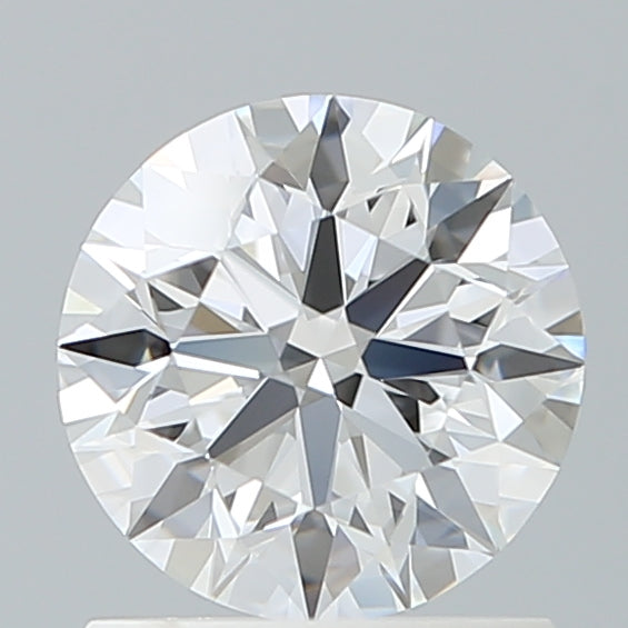 1.12 Carat Round Shaped, Ideal Cut, D Color, VVS2 Clarity, IGI Certified Lab Grown Diamond