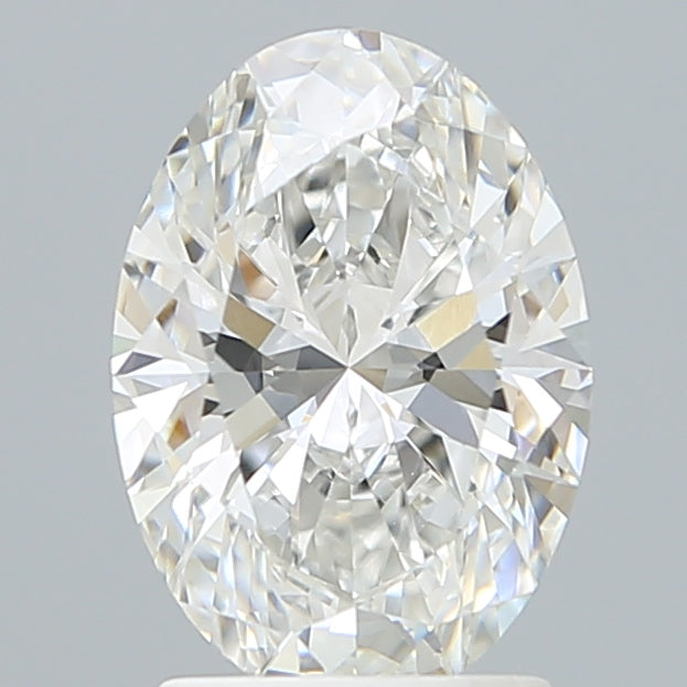 2.05 Carat Oval Shaped, Ideal Cut, F Color, VVS1 Clarity, IGI Certified Lab Grown Diamond