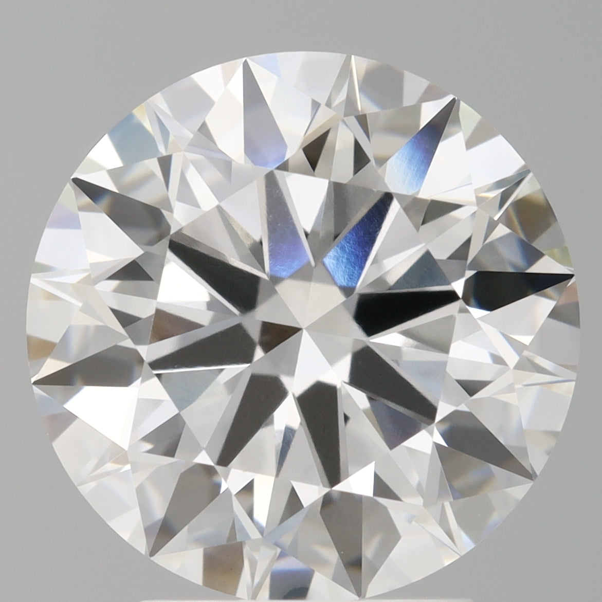 3.55 Carat Round Shaped, Ideal Cut, E Color, VVS2 Clarity, IGI Certified Lab Grown Diamond