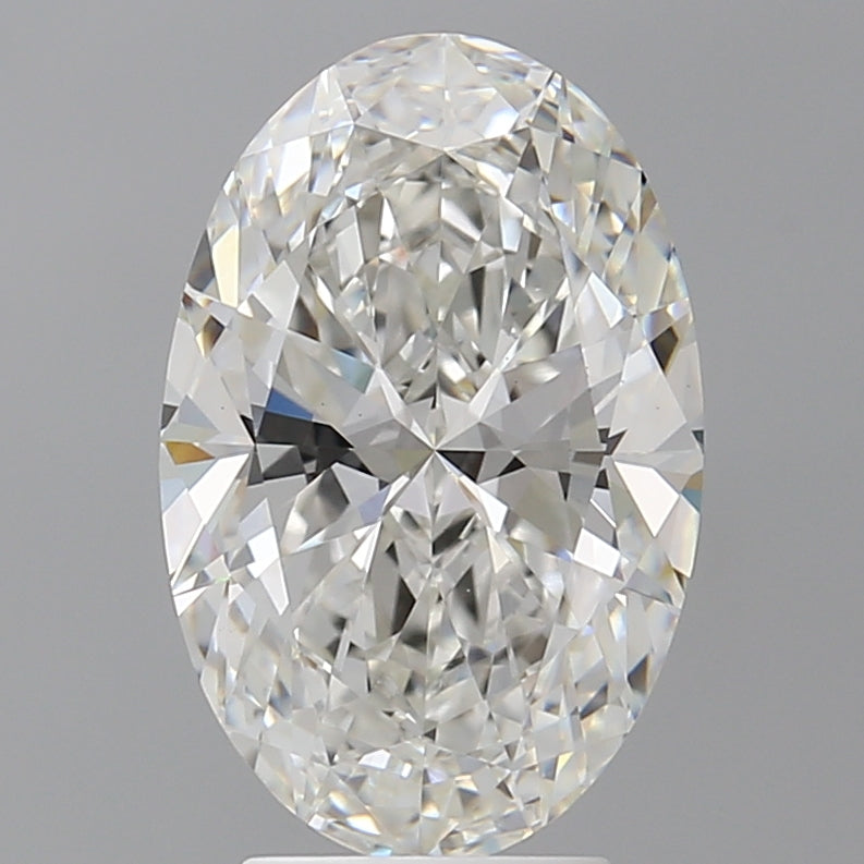 4.09 Carat Oval Shaped, Excellent Cut, F Color, VS1 Clarity, IGI Certified Lab Grown Diamond