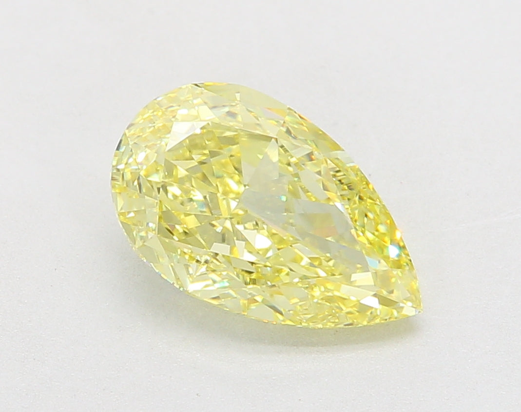 3.05 Carat Pear Shaped, Ideal Cut, VVS2 Clarity, IGI Certified Lab Grown Diamond