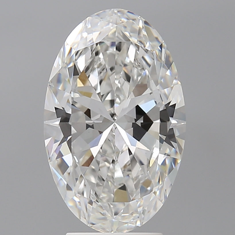 4.01 Carat Oval Shaped, Excellent Cut, E Color, VVS2 Clarity, IGI Certified Lab Grown Diamond