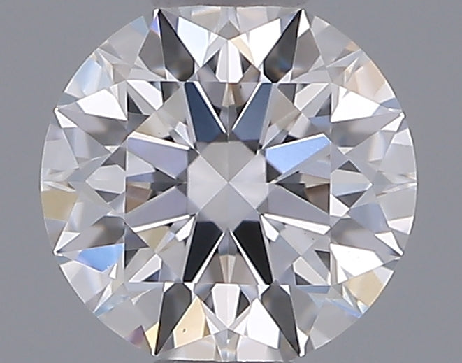0.51 Carat Round Shaped, Ideal Cut, D Color, VS1 Clarity, IGI Certified Lab Grown Diamond