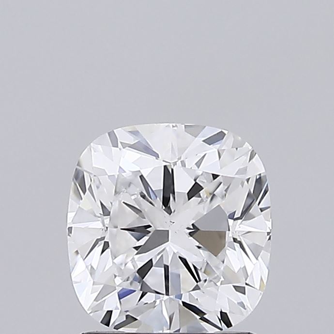 1.52 Carat Cushion Shaped, Ideal Cut, D Color, VS2 Clarity, IGI Certified Lab Grown Diamond