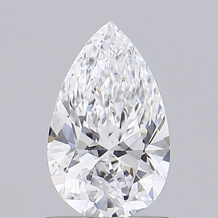 0.92 Carat Pear Shaped, Excellent Cut, D Color, VVS1 Clarity, IGI Certified Lab Grown Diamond
