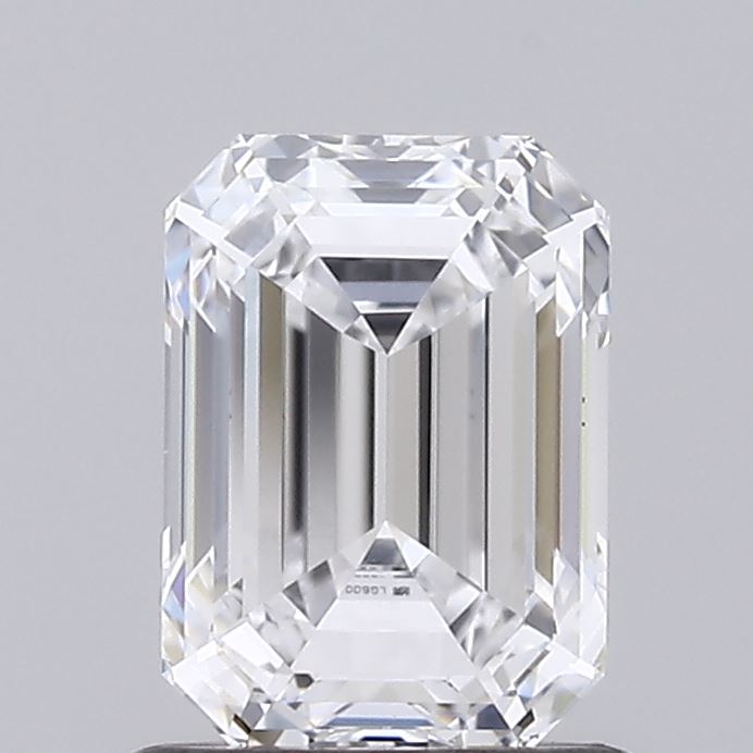 1.02 Carat Emerald Shaped, Ideal Cut, D Color, VS1 Clarity, IGI Certified Lab Grown Diamond