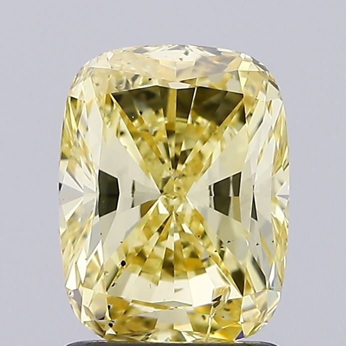 1.52 Carat Cushion Shaped, Ideal Cut, SI2 Clarity, IGI Certified Lab Grown Diamond