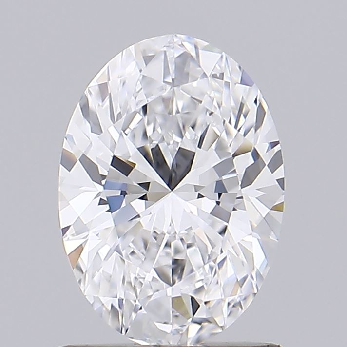 1.09 Carat Oval Shaped, Ideal Cut, D Color, VVS1 Clarity, IGI Certified Lab Grown Diamond