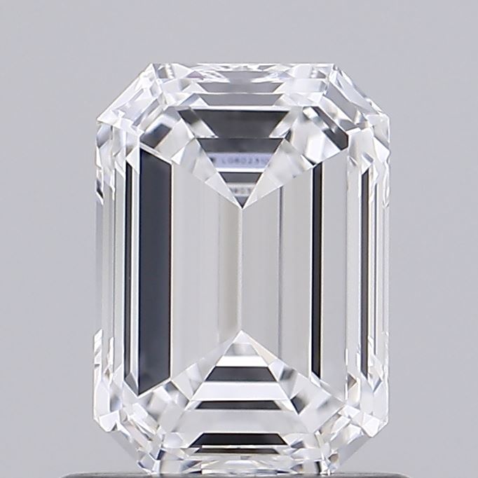 1.01 Carat Emerald Shaped, Excellent Cut, D Color, IF Clarity, IGI Certified Lab Grown Diamond