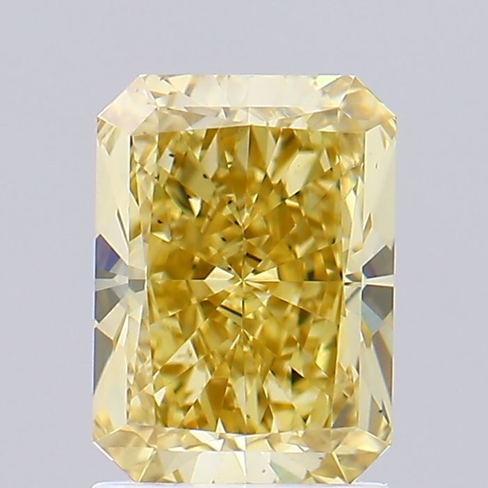 1.55 Carat Radiant Shaped, Ideal Cut, SI1 Clarity, IGI Certified Lab Grown Diamond