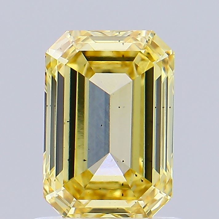 1.09 Carat Emerald Shaped, Excellent Cut, SI1 Clarity, IGI Certified Lab Grown Diamond