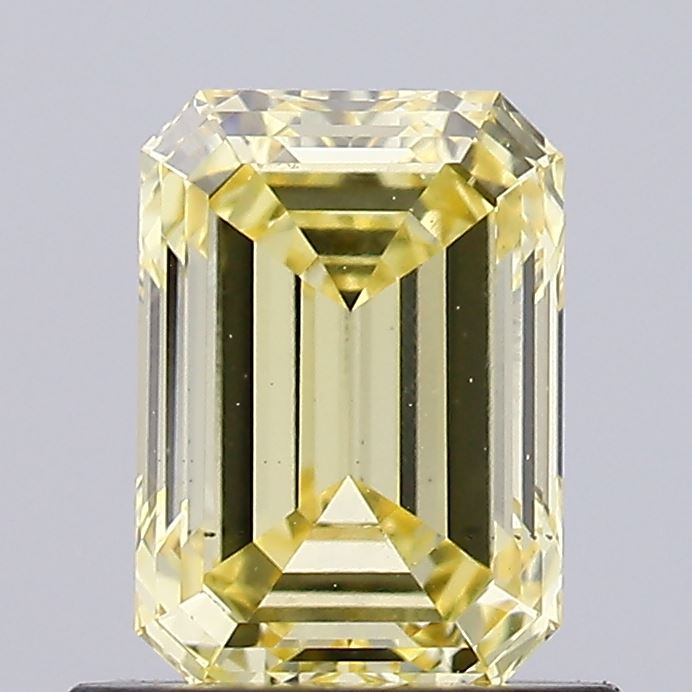 0.90 Carat Emerald Shaped, Ideal Cut, VS2 Clarity, IGI Certified Lab Grown Diamond