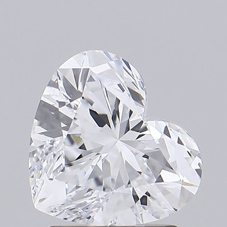 1.78 Carat Heart Shaped, Ideal Cut, D Color, IF Clarity, IGI Certified Lab Grown Diamond