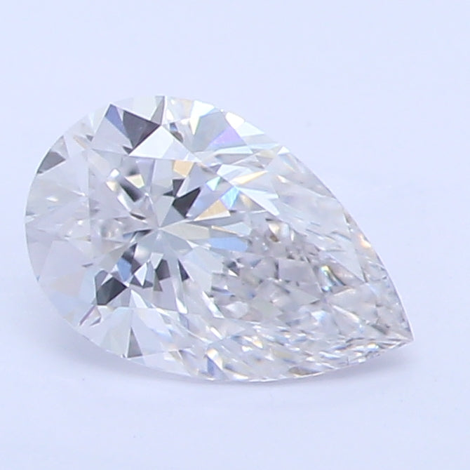 0.47 Carat Pear Cut Lab Created Diamond
