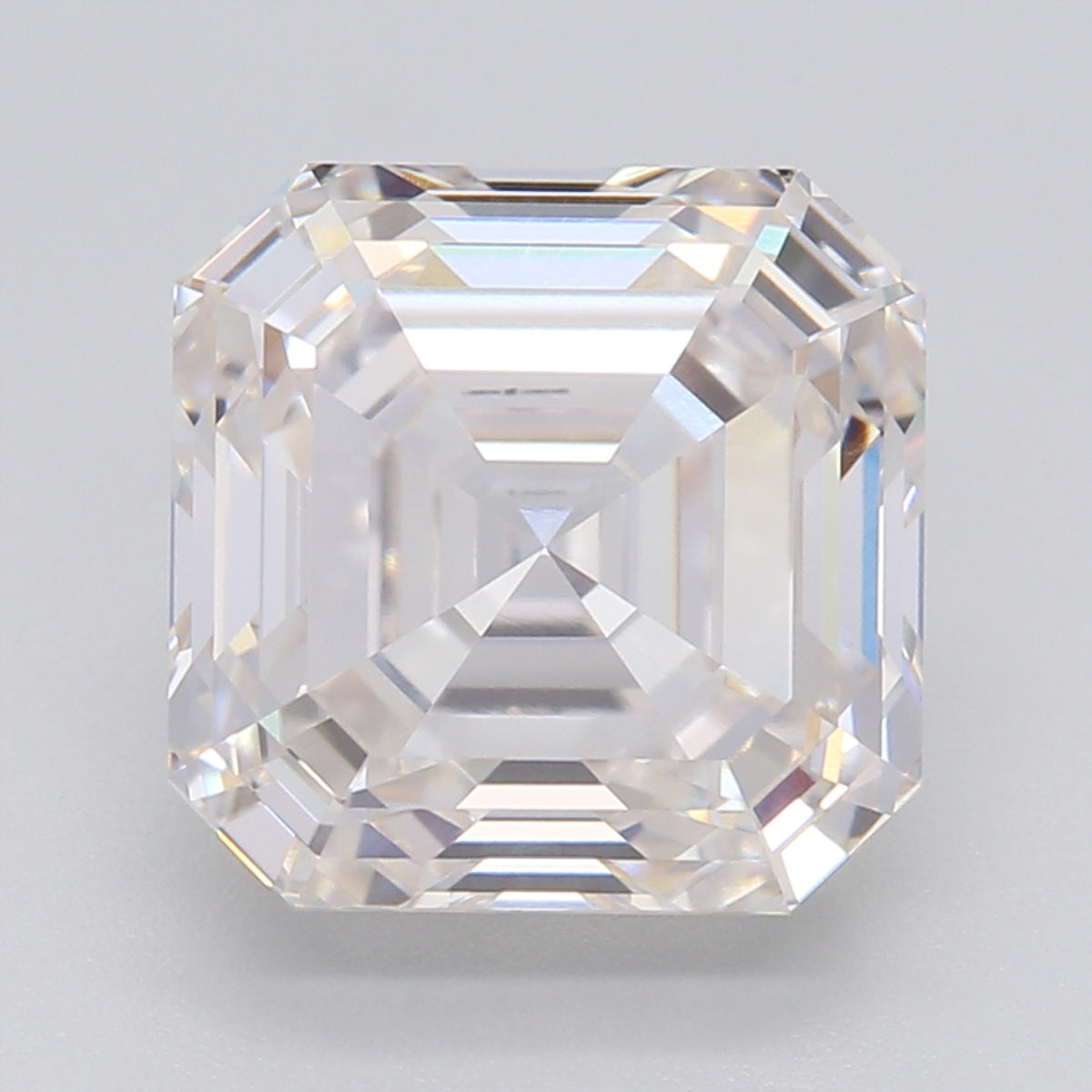 3.09 Carat Asscher Cut Lab Created Diamond