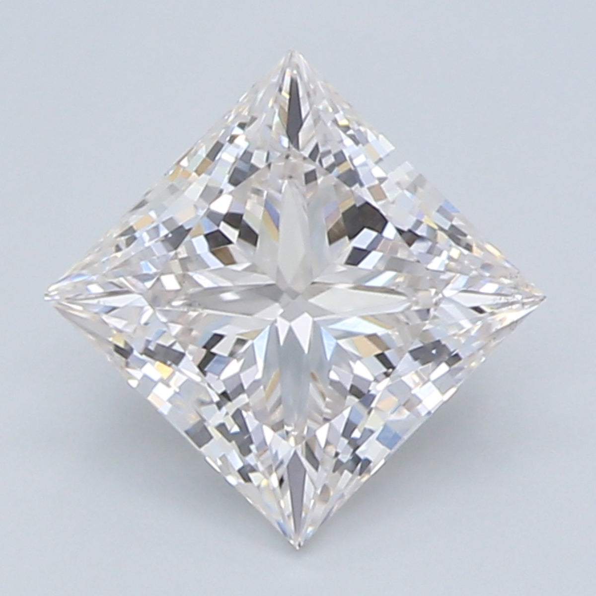 0.81 Carat Princess Cut Lab Created Diamond