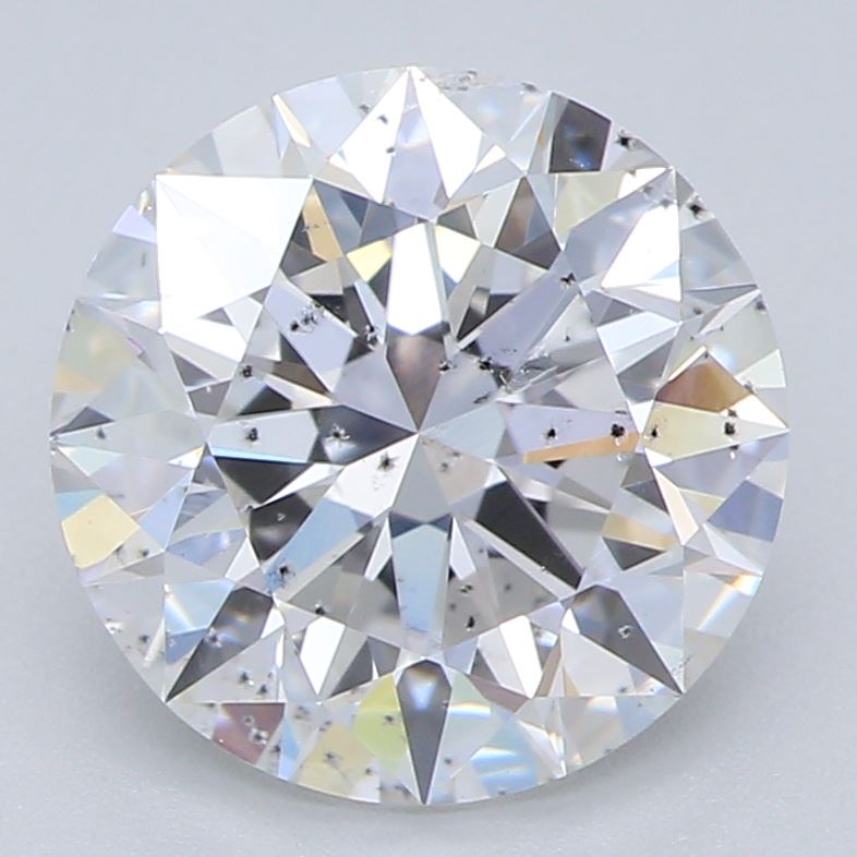 1.83 Carat Round Cut Lab Created Diamond