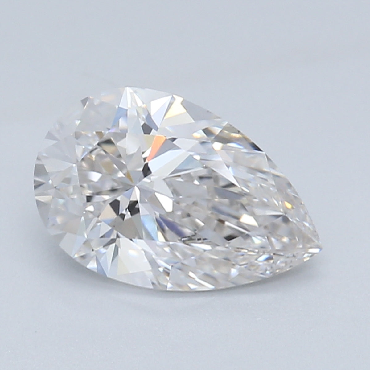 0.80 Carat Pear Cut Lab Created Diamond