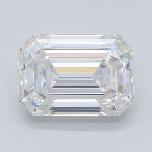 1.74 Carat Emerald Cut Lab Created Diamond