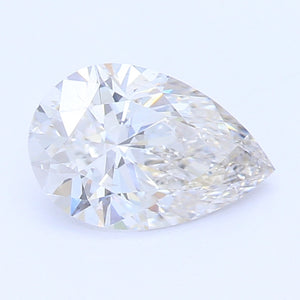 0.64 Carat Pear Cut Lab Created Diamond