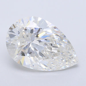 2.28 Carat Pear Cut Lab Created Diamond