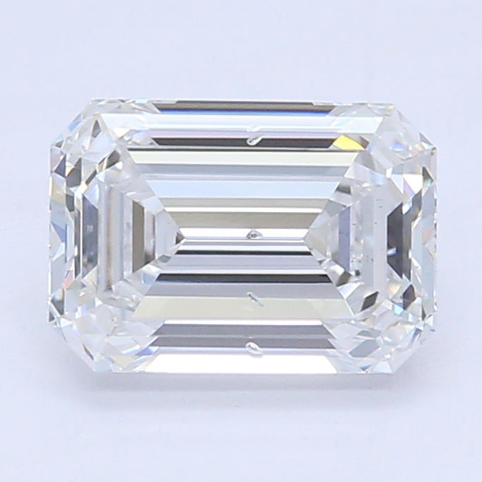 0.73 Carat Emerald Cut Lab Created Diamond