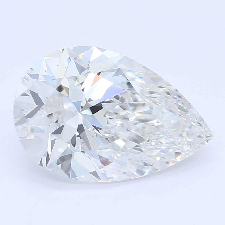 1.44 Carat Pear Cut Lab Created Diamond