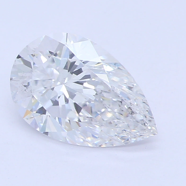 0.74 Carat Pear Cut Lab Created Diamond