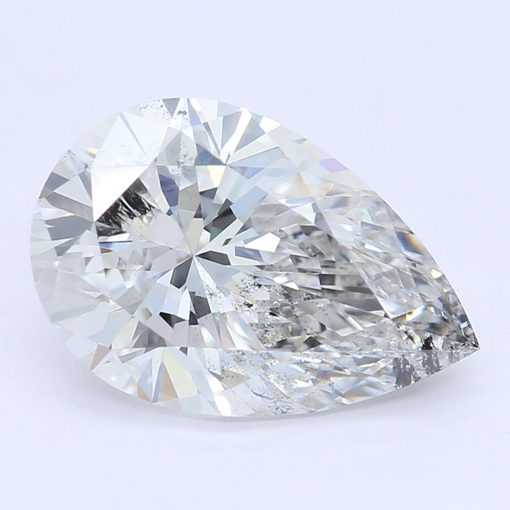 1.89 Carat Pear Cut Lab Created Diamond
