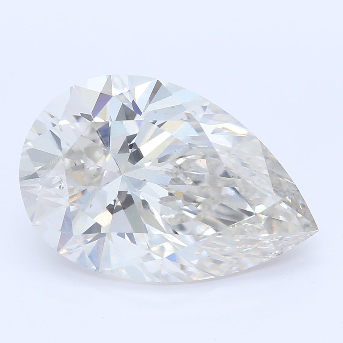 3.00 Carat Pear Cut Lab Created Diamond