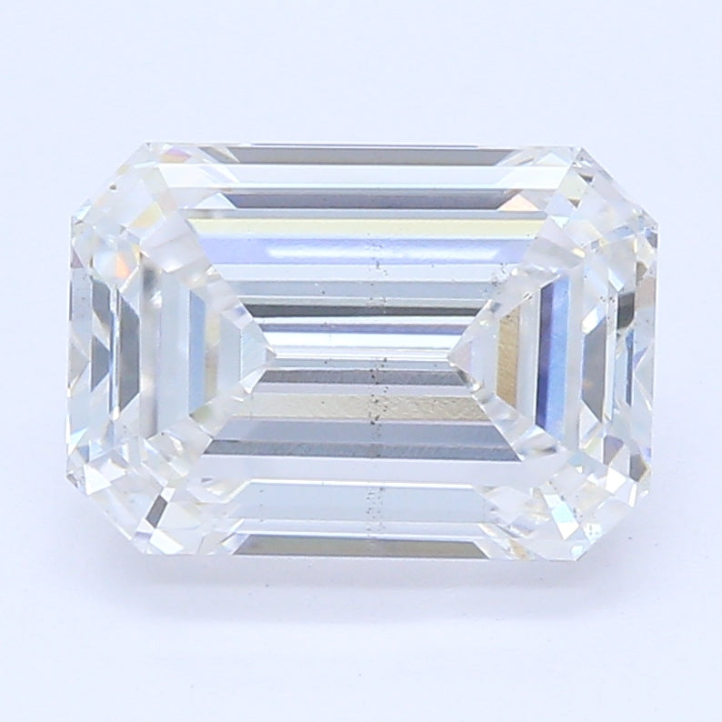 1.37 Carat Emerald Cut Lab Created Diamond