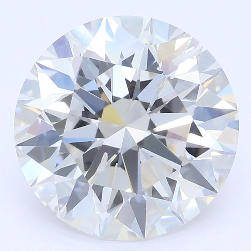 2.08 Carat Round Cut Lab Created Diamond