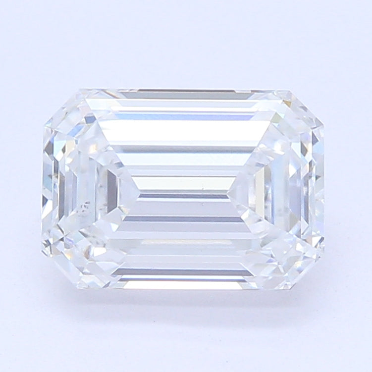 0.97 Carat Emerald Cut Lab Created Diamond