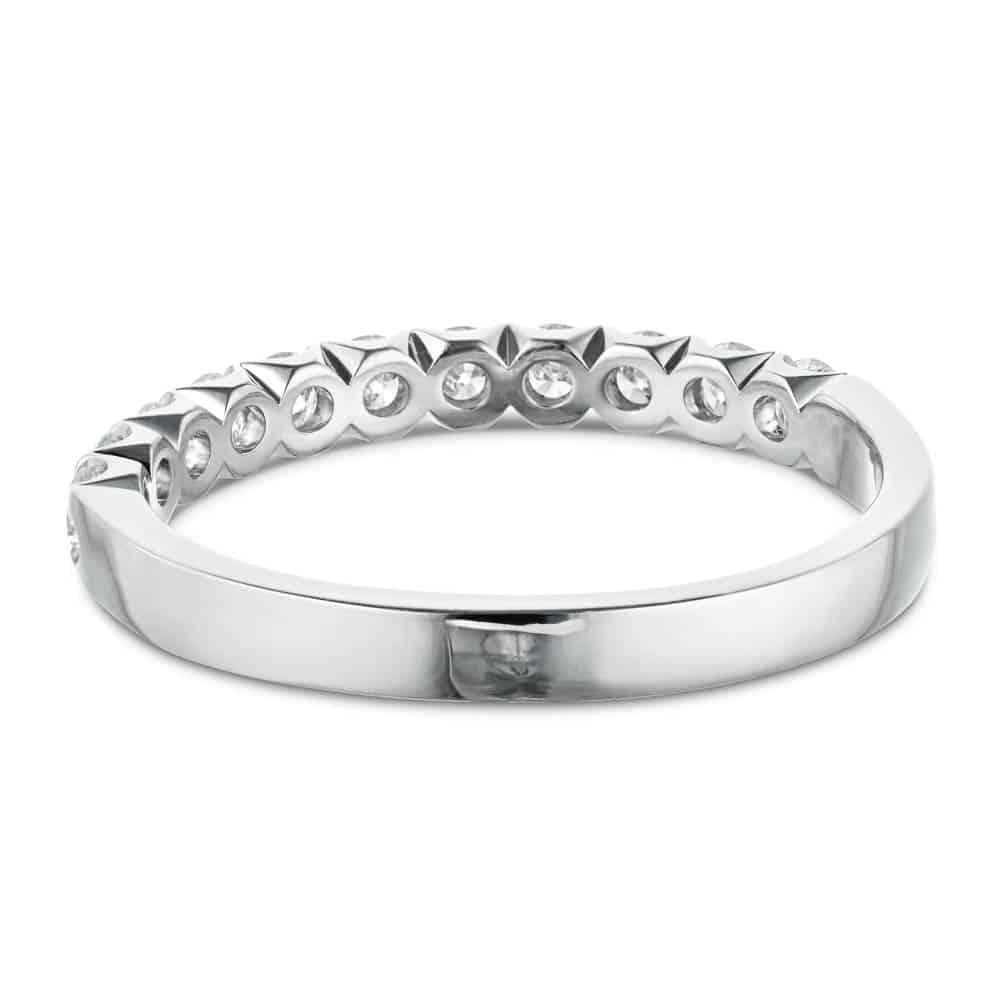 Shown with 0.50ctw Lab Diamonds in 14k White Gold