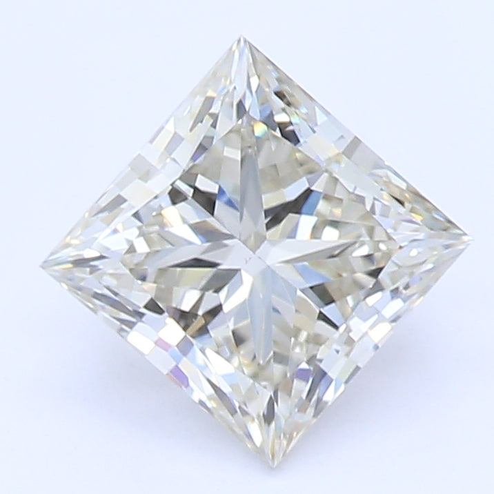 0.86 Carat Princess Cut Lab Created Diamond