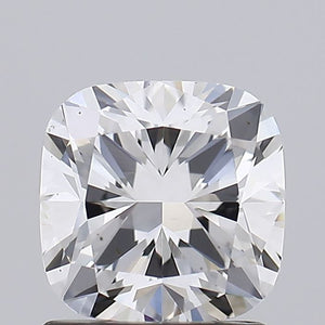1.45 Carat Cushion Cut Lab-Created Diamond