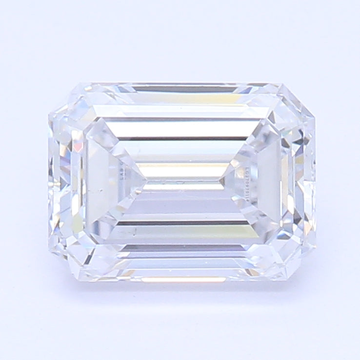 0.80 Carat Emerald Cut Lab Created Diamond
