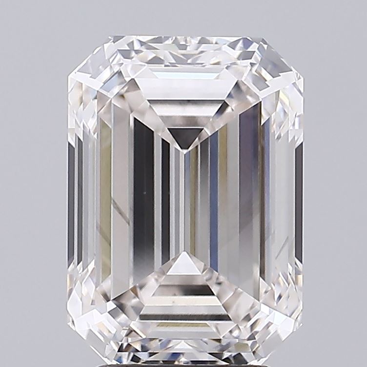 3.74 Carat Emerald Cut Lab-Created Diamond