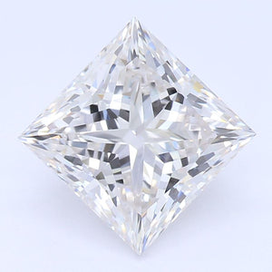 1.55 Carat Princess Cut Lab Created Diamond