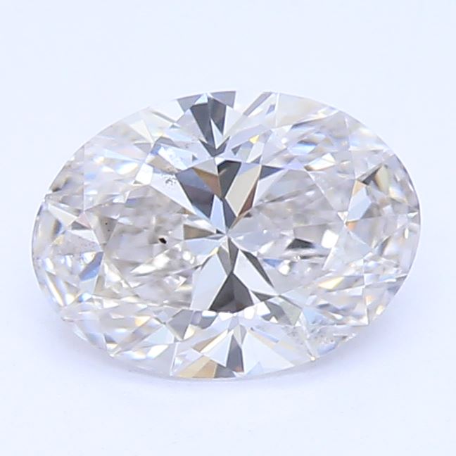 0.53 Carat Oval Cut Lab Created Diamond