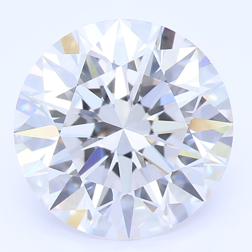 2.19 Carat Round Cut Lab Created Diamond