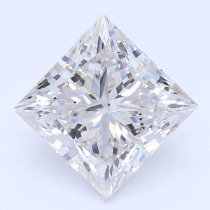 1.85 Carat Princess Cut Lab Created Diamond