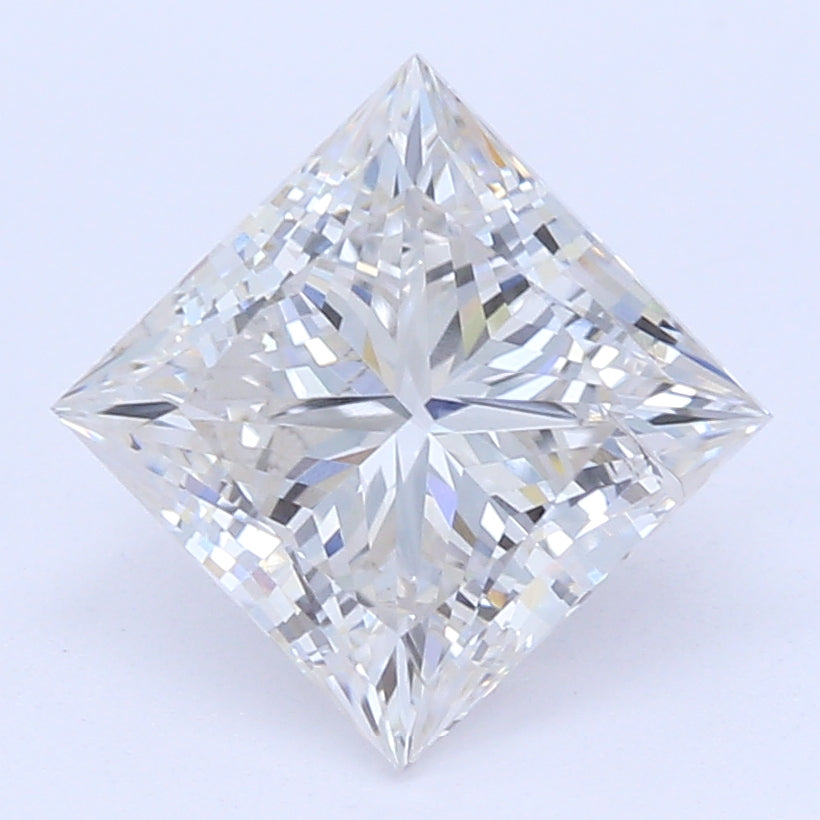 0.97 Carat Princess Cut Lab Created Diamond