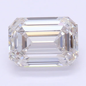 0.84 Carat Emerald Cut Lab Created Diamond