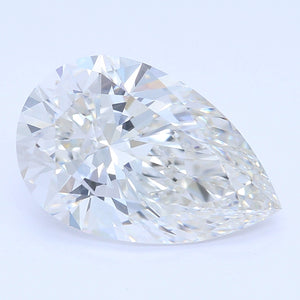 2.03 Carat Pear Cut Lab Created Diamond